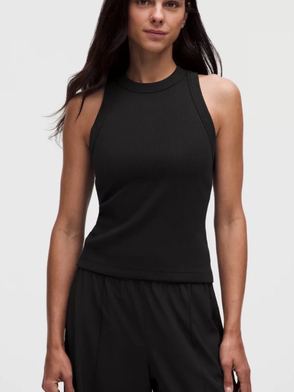 NWT LULULEMON RIBBED HEAVYWEIGHT COTTON RACERBACK TANK TOP